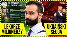  LEKARZ Z GODZIN&Oacute;WKĄ WYŻSZĄ OD LEWANDOWSKIEGO, TUSK ODDAŁ RAKIETY DO